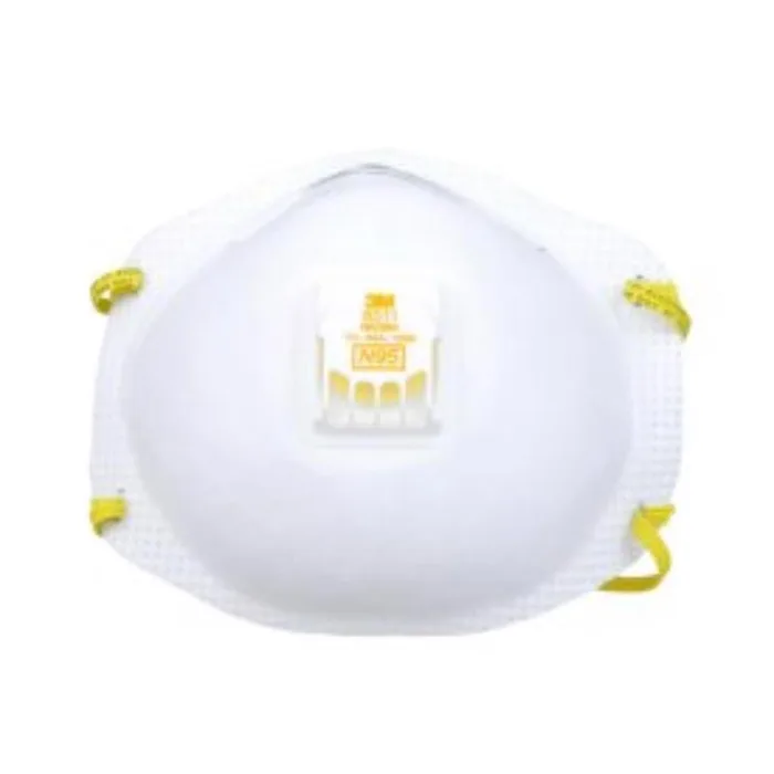 3M N95 Sanding and Fiberglass Disposable Respirator Valved White 2 pc (Pack of 6)