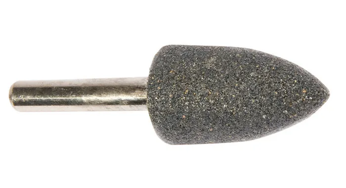 Forney 1-1/4 in. D X 3/4 in. L Aluminum Oxide Stem Mounted Point Cone 38050 rpm 1 pc