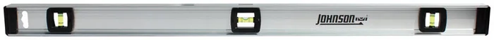 Johnson 36 in. Aluminum I-Beam Level 3 vial