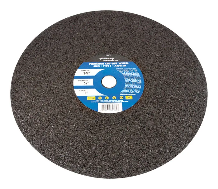 Forney 14 in. D X 1 in. X 1/8 in. thick Aluminum Oxide Metal Cutting Wheel 1 pc