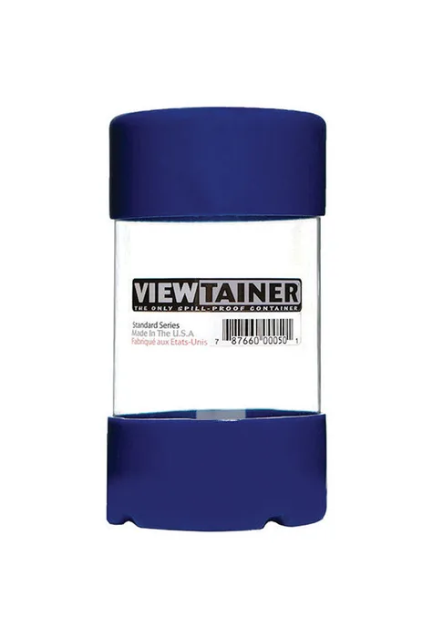 Viewtainer 3 in. W X 5 in. H Slit Top Container Plastic Blue (Pack of 15)