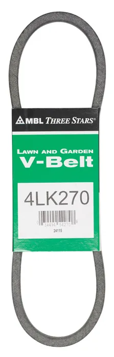 Mitsuboshi Super KB Standard V-Belt 0.5 in. W X 27 in. L For Riding Mowers