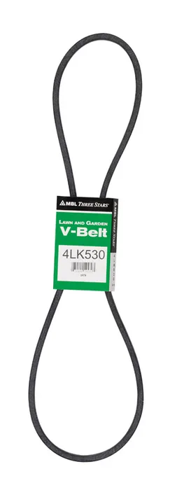 Mitsuboshi Super KB Standard V-Belt 0.5 in. W X 53 in. L For Riding Mowers
