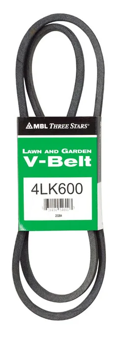 Mitsuboshi Super KB Standard V-Belt 0.5 in. W X 60 in. L For Riding Mowers