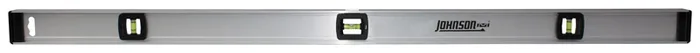 Johnson 48 in. Aluminum I-Beam Level 3 vial