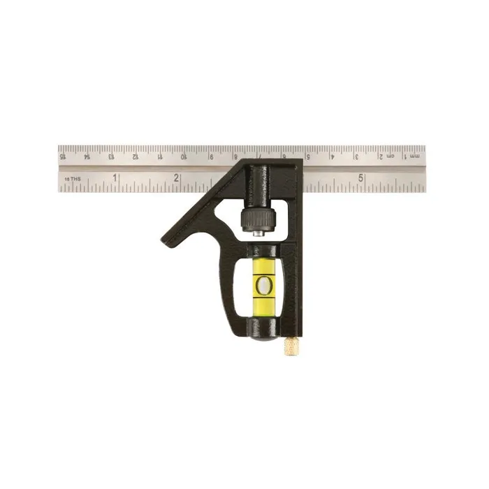 Johnson 6 in. L Stainless Steel Combination Square (Pack of 5)