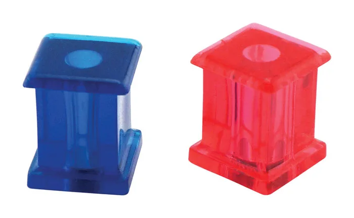 Magnet Source .625 in. L X .5 in. W Assorted Magnetic Push Pins 10 pc