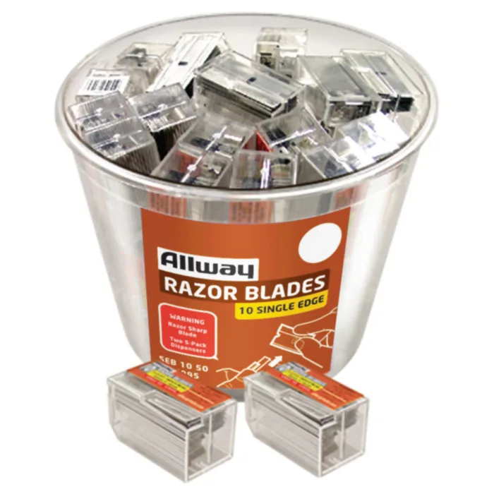 Allway Steel Single Edge Razor Blade 1-9/16 in. L 1 pk (Pack of 50)