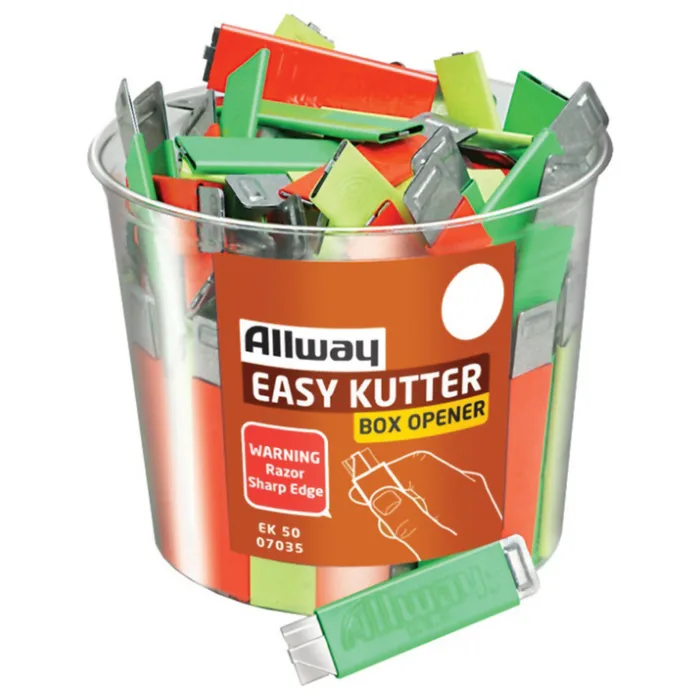 Allway Easy Kutter 5.9 in. Sliding Box Cutter Assorted 50 pk (Pack of 50)