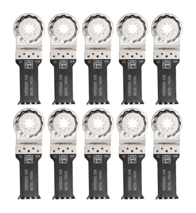 Fein StarlockPlus 1-1/8 in. X 2 in. L Bi-Metal Saw Blade Set 10 pk