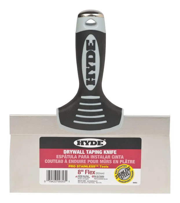 Hyde Stainless Steel Taping Knife 8 in. W X 9.6 in. L (Pack of 5)