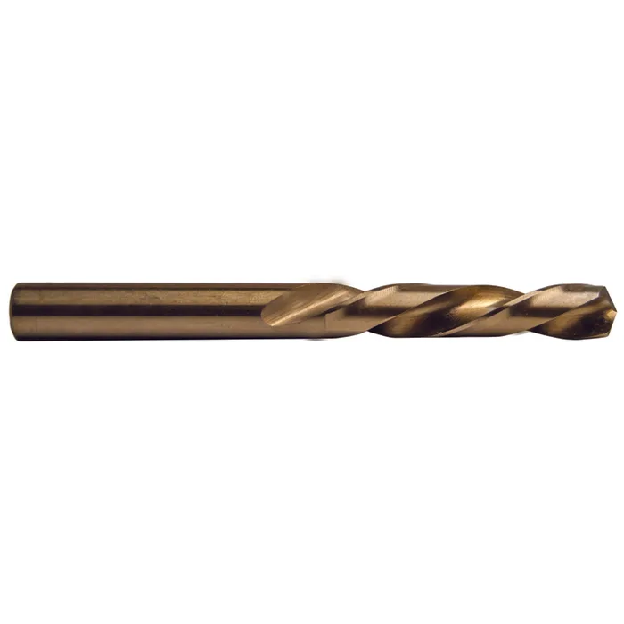 Century Drill & Tool Left 5/16 in. X 3-3/4 in. L Cobalt Steel Stubby Drill Bit Straight Shank 1 pc