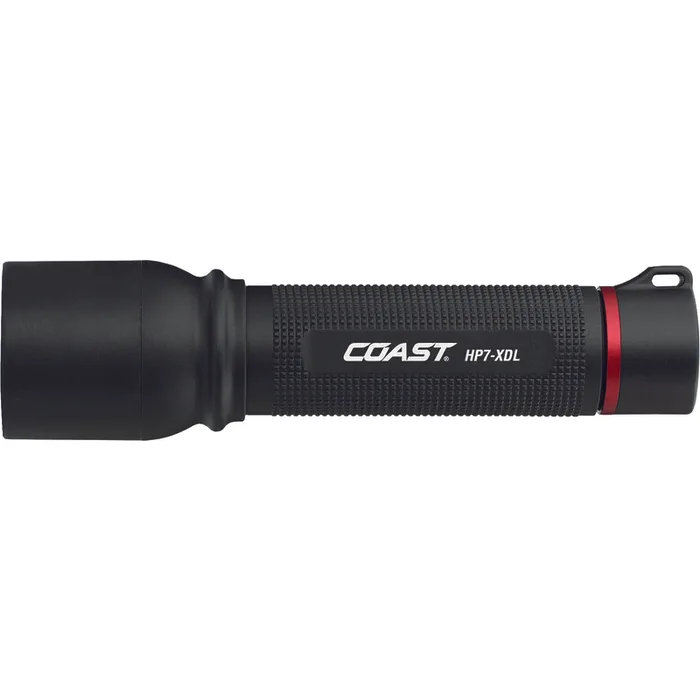 Coast HP7XDL 1200 lm Black LED Flashlight AAA Battery