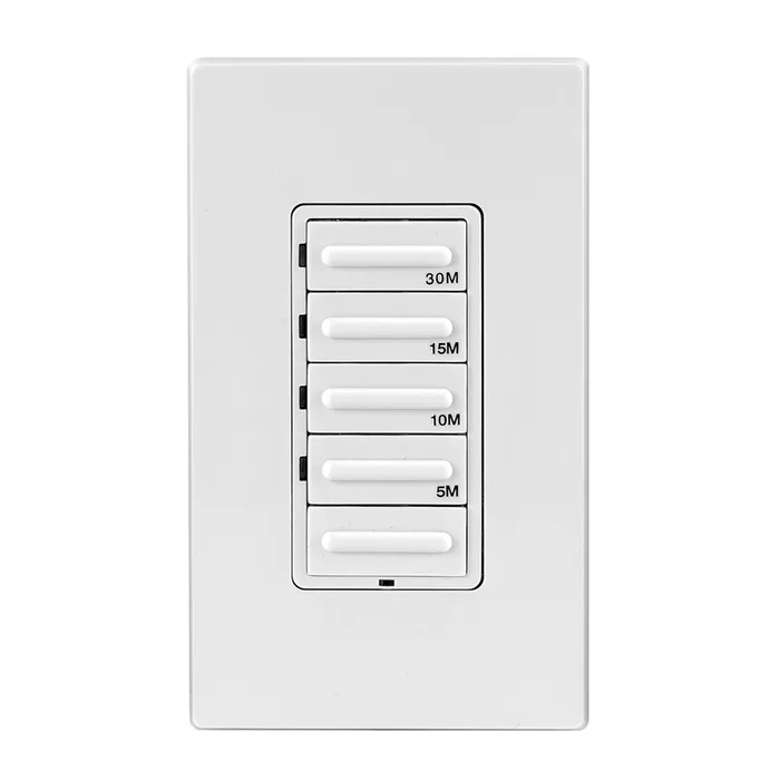 Leviton Decora Indoor Countdown Timer 120 V White