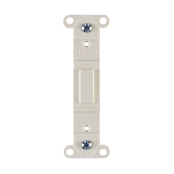 Leviton Light Almond 1 gang Thermoset Plastic Blank Wall Plate 1 pk