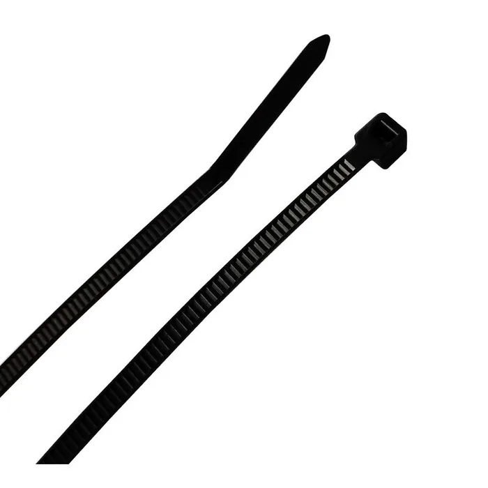 Steel Grip 4 in. L Black Cable Tie 100 pk