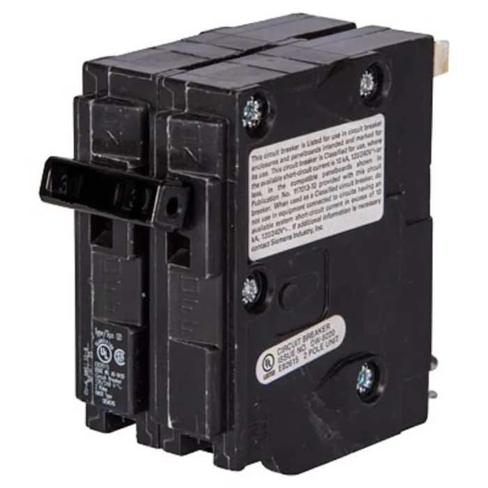Siemens 30 amps Standard 2-Pole Circuit Breaker