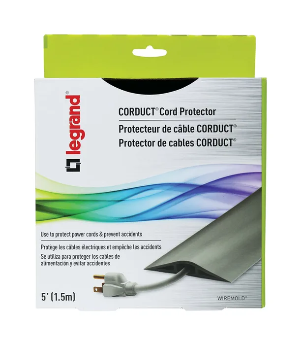 Legrand Corduct 1/2 in. D X 60 in. L Cable Protector 1 pk