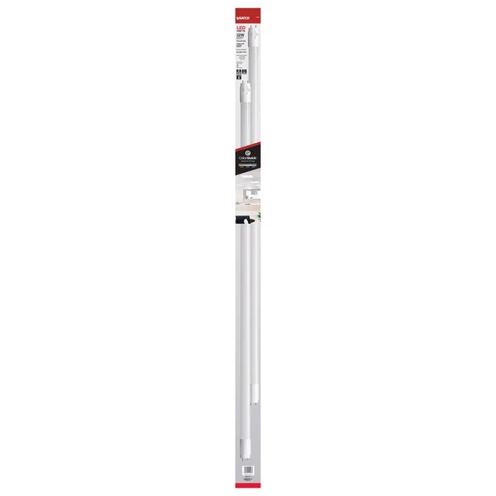 Satco T8 White 48 in. Medium Bi Pin Tube LED Bulb 32 Watt Equivalence 2 pk (Pack of 10)