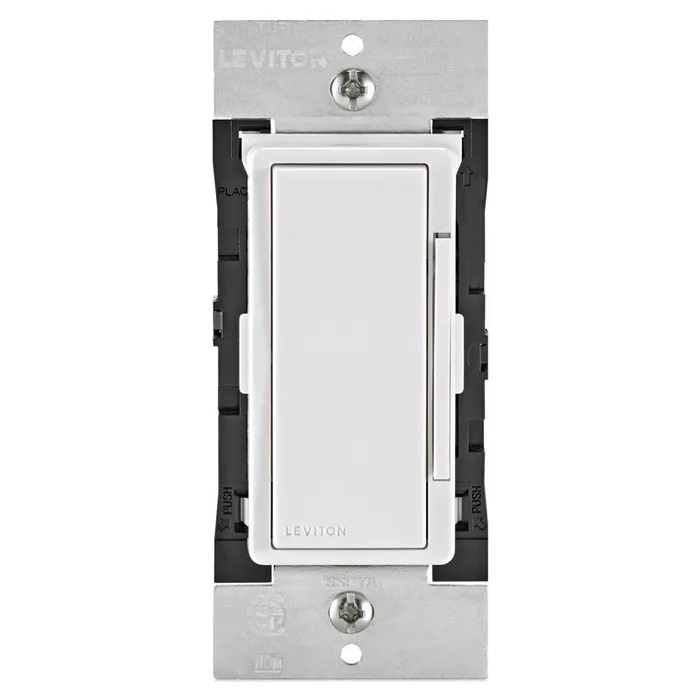 Leviton Decora Rocker Smart-Enabled Fan Control Switch White 1 pk