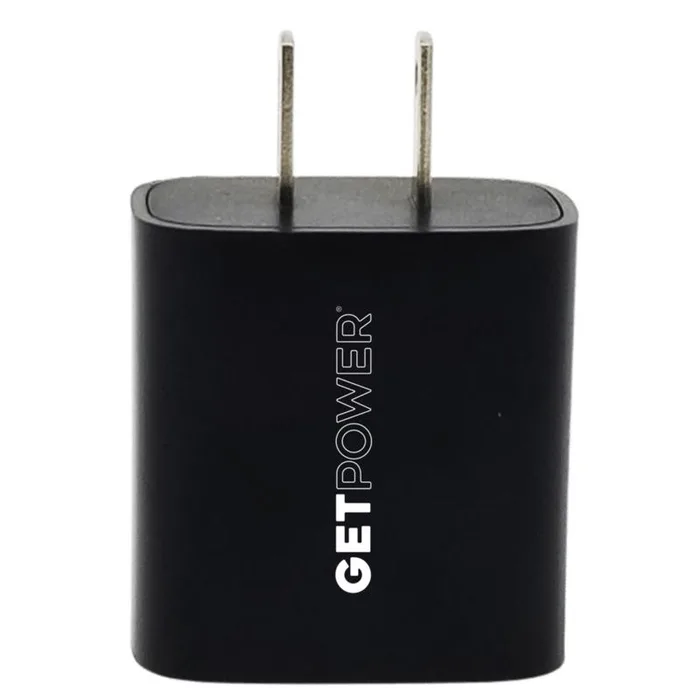GetPower Black Plug-In USB PD Charger For Universal (Pack of 30)