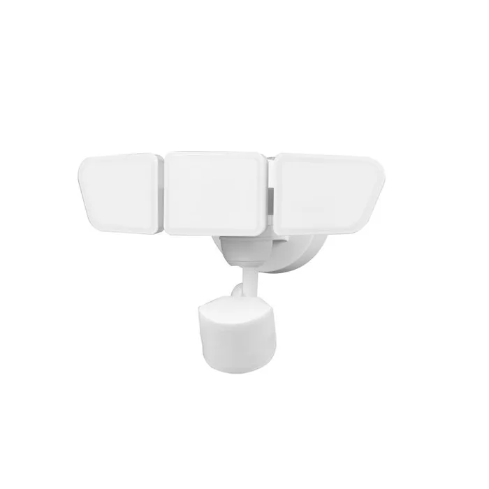 Globe Electric Motion-Sensing Hardwired LED White Security Light (Pack of 2)