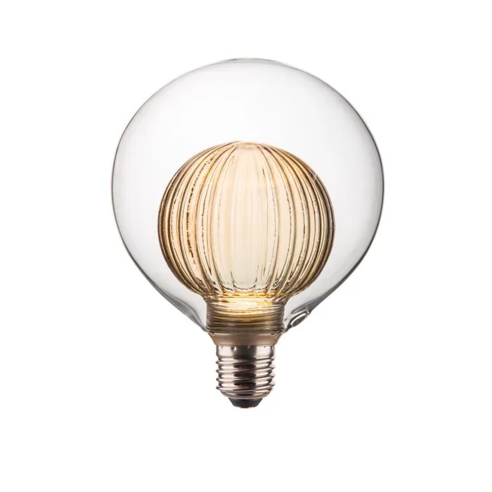 Globe Electric G40 E26 (Medium) LED Bulb Soft White 3 Watt Equivalence 1 pk