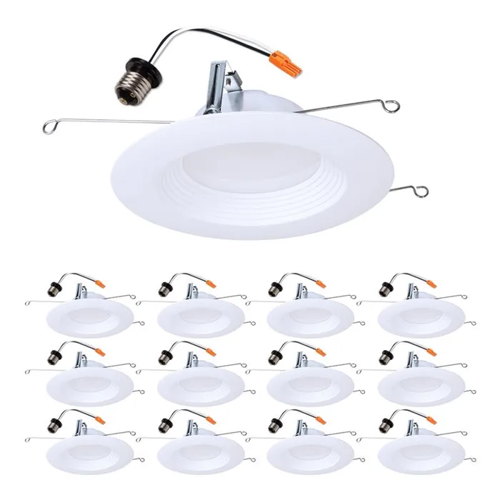 Halo Bright White 5/6 in. W LED Recessed Downlight 10.4 W