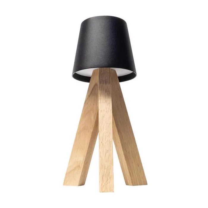 Bailey 10.5 in. Matte Black Table Lamp