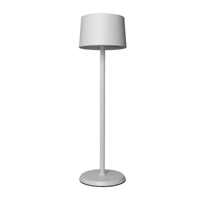 Hudson 14.2 in. Matte White Table Lamp