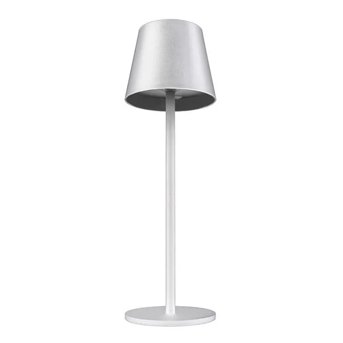 Denver 14.2 in. Matte White Table Lamp