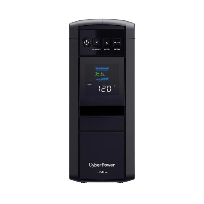 CyberPower 5 ft. L 10 outlets Battery Backup/Surge Protector Black 1150 J