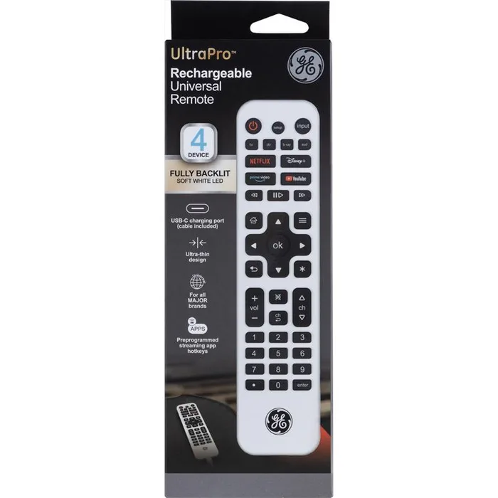 GE Programmable Universal Remote Control