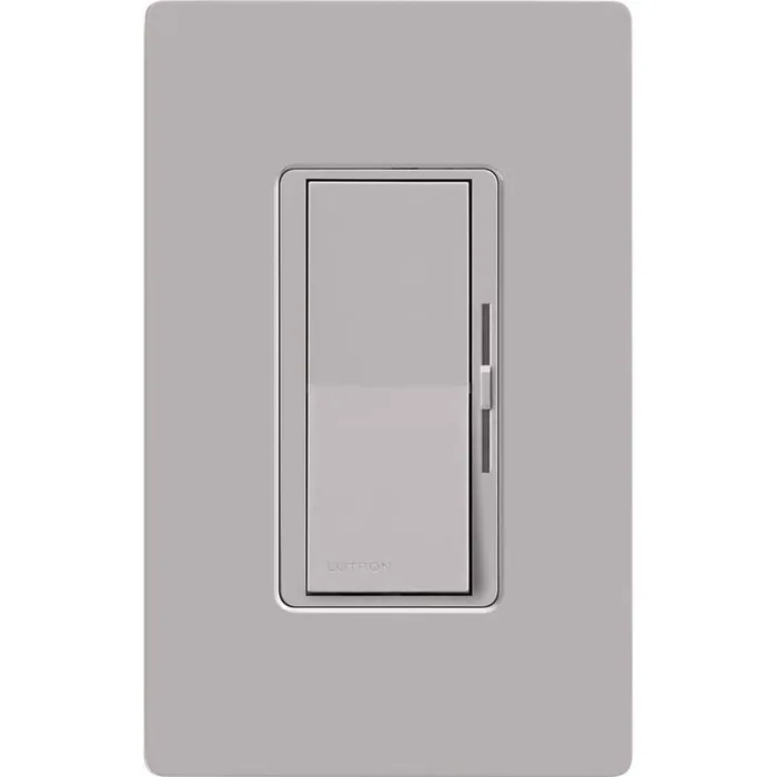 Lutron Diva Gray 150 W 3-Way Dimmer Switch 1 pk
