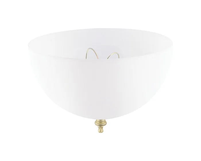 Westinghouse Dome White Acrylic Lamp Shade 1 pk
