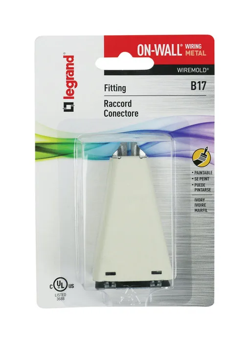 Legrand Triangle Metal Conduit Connector Box Ivory (Pack of 5)