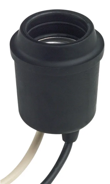 Leviton Plastic Medium Base Single Circuit Socket 1 pk (Pack of 25)