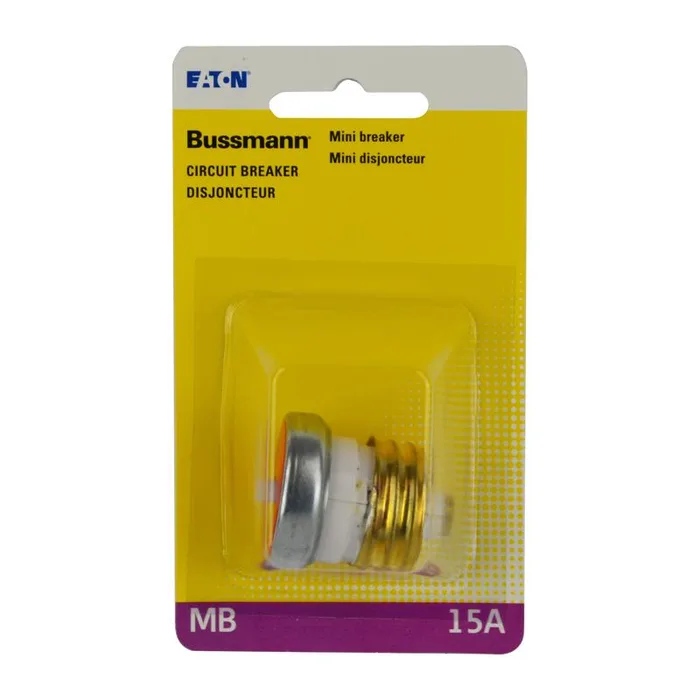 Bussmann 15 amps Plug Fuse 1 pk