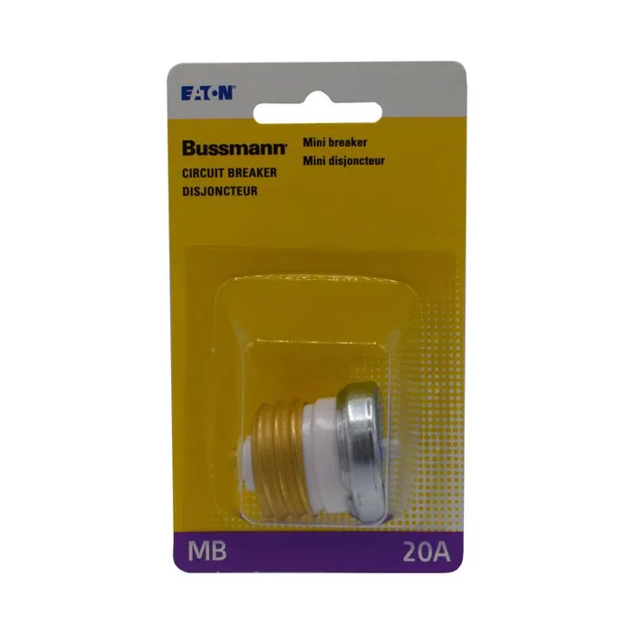 Bussmann 20 amps Plug Fuse 1 pk