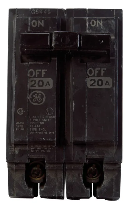 ABB Q-Line 20 amps Standard 2-Pole Circuit Breaker
