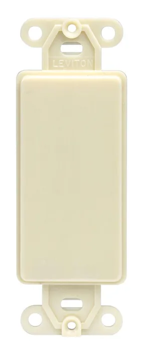 Leviton Decora Ivory 1 gang Nylon Decorator Wall Plate 1 pk