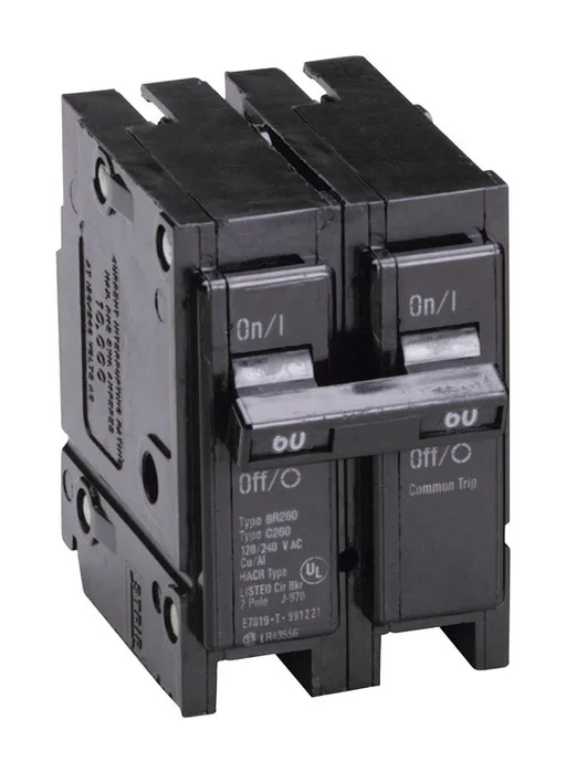 Eaton 60 amps Plug In 2-Pole Circuit Breaker