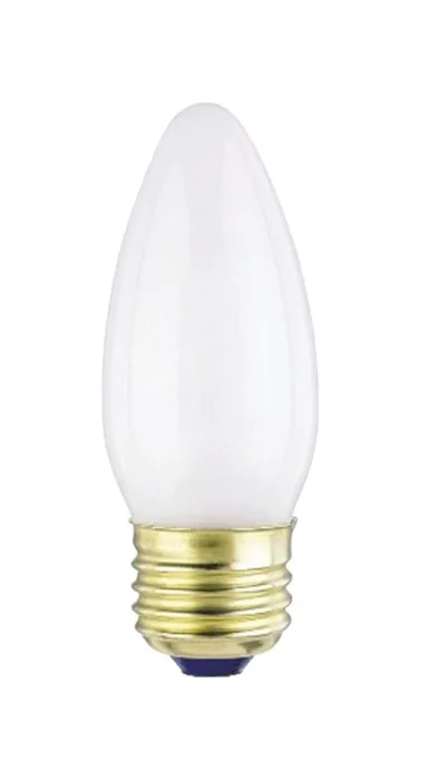 Westinghouse 25 W B11 Decorative Incandescent Bulb E26 (Medium) Warm White 2 pk