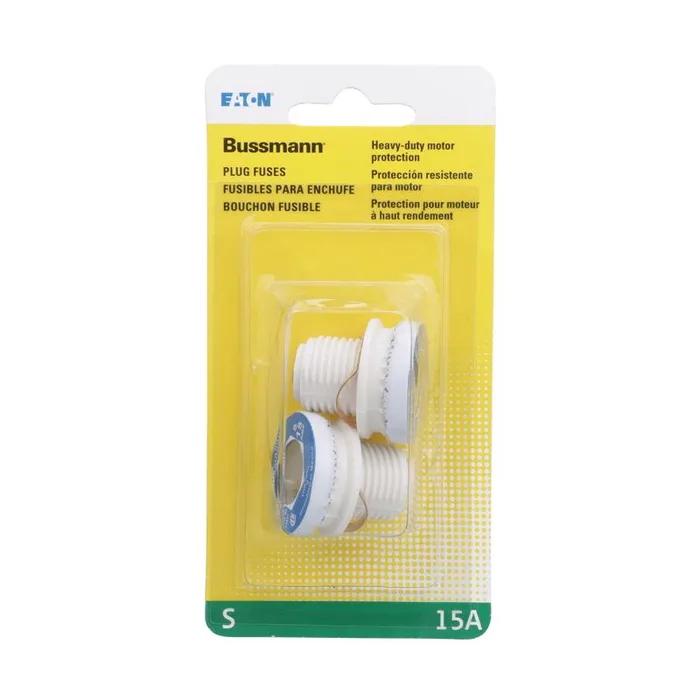 Bussmann 15 amps Plug Fuse 2 pk