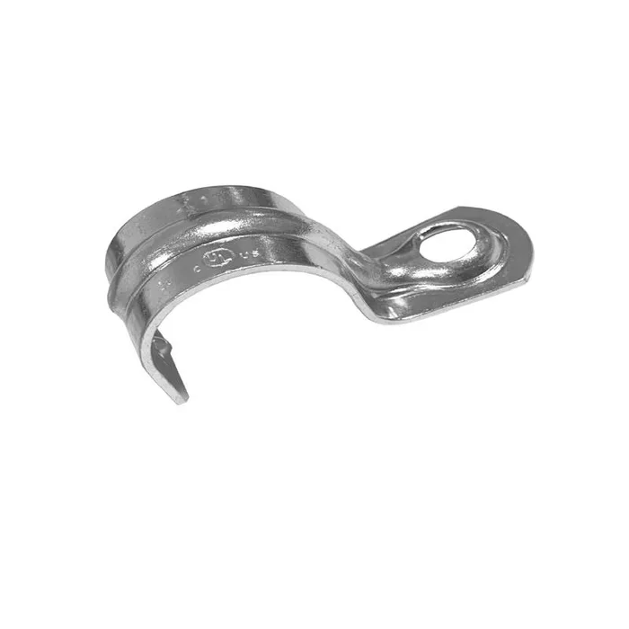 Sigma Engineered Solutions ProConnex 1/2 in. D Zinc-Plated Steel 1 Hole Strap 3 pk (Pack of 50)