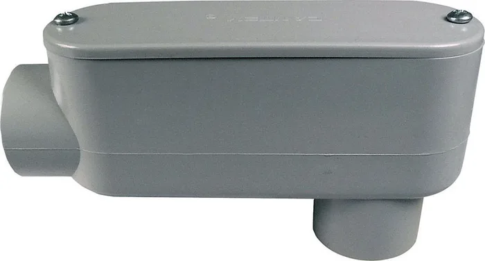 Cantex 1 in. D PVC Conduit Body For PVC 1 each