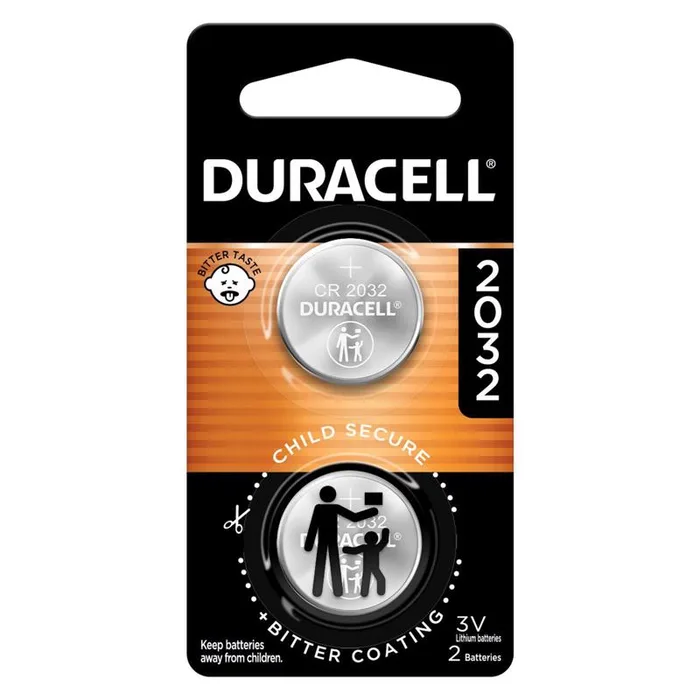 Duracell Lithium Coin 2032 3 V 210 mAh Security and Electronic Battery 2 pk (Pack of 6)