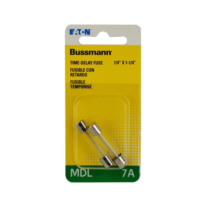 Bussmann 7 amps Time Delay Fuse 2 pk