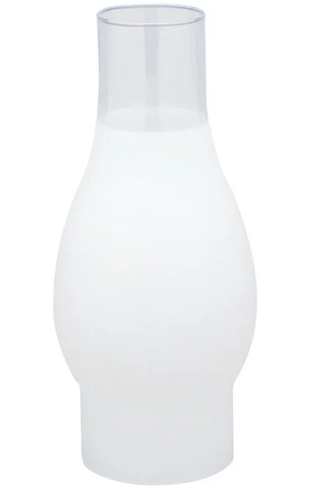 Westinghouse Frosted Glass Chimney Glass 1 pk (Pack of 6)