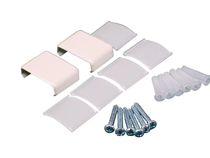 Legrand Plastic Raceway Accessory Set For NM 7 pk (Pack of 5)